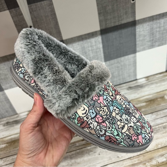 Cats Meow Skechers Too Cozy Black Cat Bobs Shoes Cat Slippers Bobs